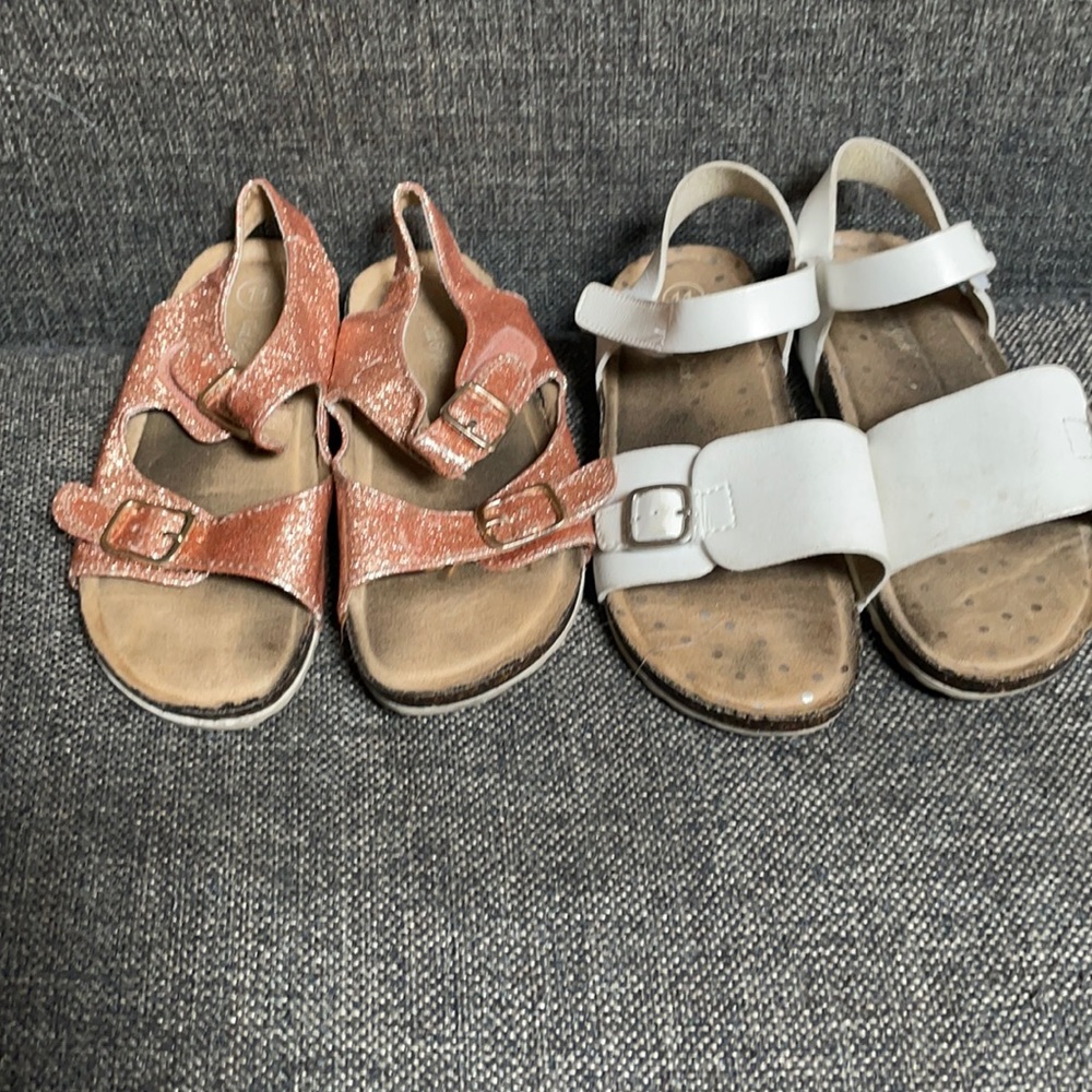 Sandals for girls 2 pairs